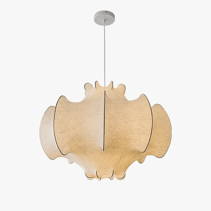 Lustre nordique créatif en soie Wabi-Sabi LED décoratif - Édition Limitée