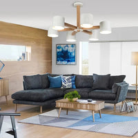 Lustre Nordique Créatif en Bois Massif pour Salon, Chambre et Salle à Manger | Marco Lucetti