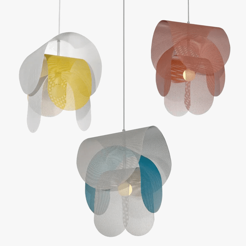 Lustre Nordique Créatif en Filet de Pêche pour Chambre d'Enfant et Salon - Éclairage LED Décoratif | Marco Lucetti