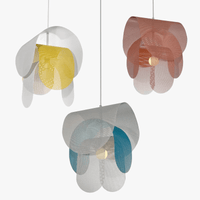 Lustre Nordique Créatif en Filet de Pêche pour Chambre d'Enfant et Salon - Éclairage LED Décoratif | Marco Lucetti