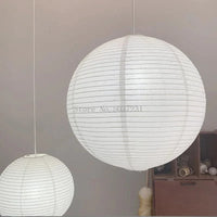 Lustre Nordique Danois en Papier de Coton Lampe Suspendue Japonaise | Marco Lucetti
