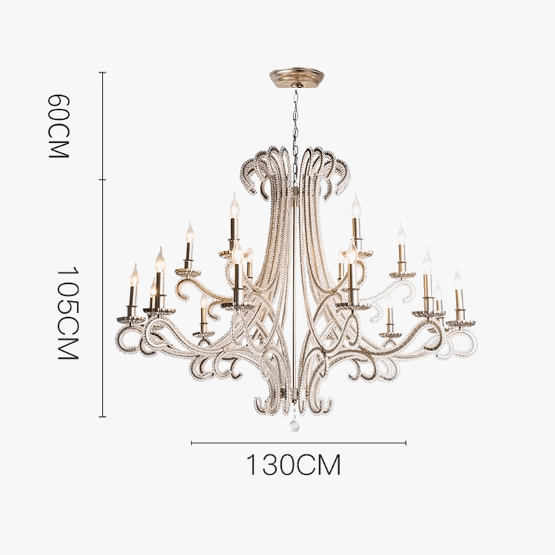 Lustre Nordique : Lampes Suspendues Intérieures de Décoration