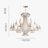 Lustre Nordique : Lampes Suspendues Intérieures de Décoration