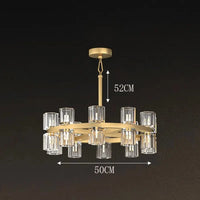 Lustre Nordique : Décoration Intérieure Nordique pour Salle à Manger et Salon | Marco Lucetti 20 têtes / Blanc froid