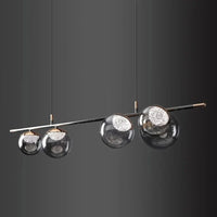 Lustre nordique design pour éclairage intérieur | Marco Lucetti 4 têtes / Blanc froid