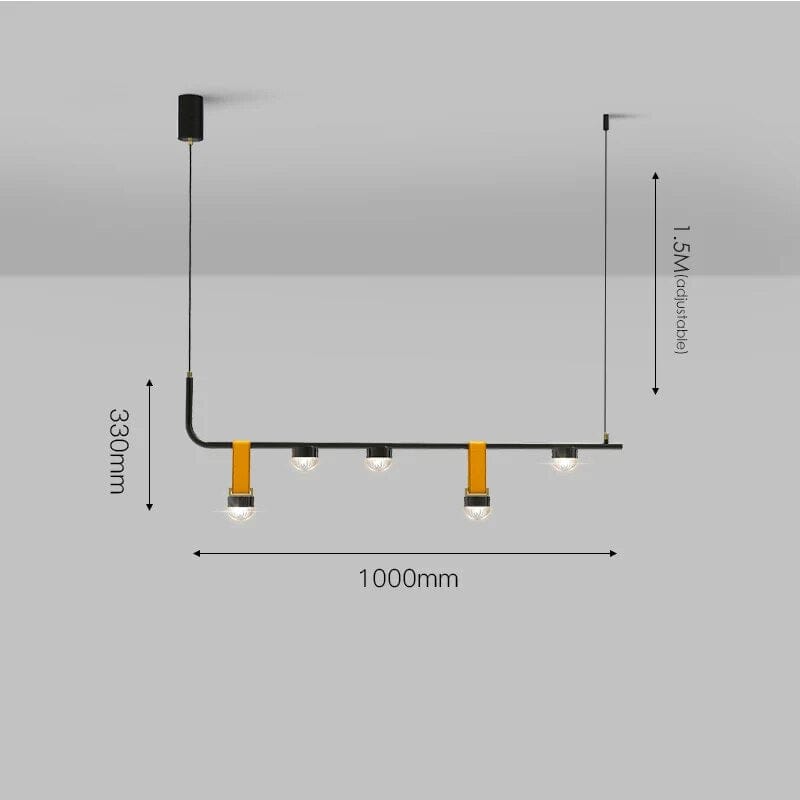 Lustre nordique élégant pour salle à manger | Marco Lucetti
