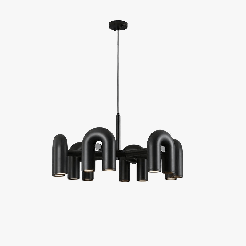 Lustre nordique élégant pour salon. | Marco Lucetti