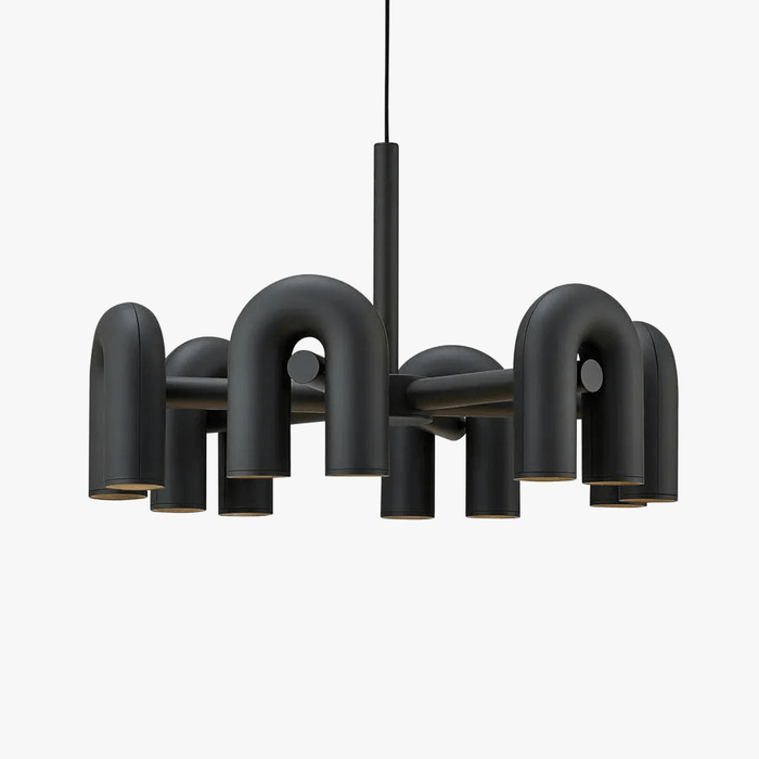 Lustre nordique élégant pour salon. | Marco Lucetti