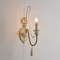 Lustre nordique en bois blanc rétro suspendu pour cuisine/chambre à coucher/salon 3/6/8/12 lumières | Marco Lucetti