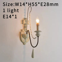 Lustre nordique en bois blanc rétro suspendu pour cuisine/chambre à coucher/salon 3/6/8/12 lumières | Marco Lucetti L14 H55cm E14X1