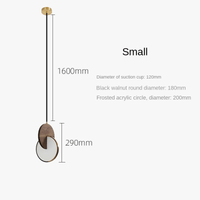Lustre nordique en bois massif, design chinois moderne | Marco Lucetti