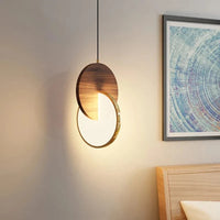 Lustre nordique en bois massif, design chinois moderne | Marco Lucetti