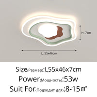 Lustre nordique en bois pour un éclairage intérieur élégant