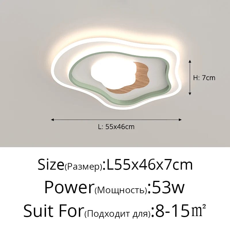 Lustre nordique en bois pour un éclairage intérieur élégant | Marco Lucetti