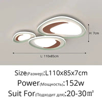 Lustre nordique en bois pour un éclairage intérieur élégant | Marco Lucetti Noyer 110x85cm / 3 couleurs