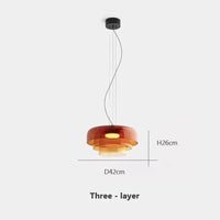 Lustre nordique en fil de verre pour une décoration moderne | Marco Lucetti