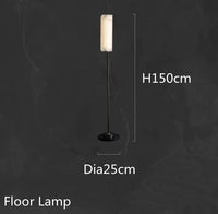 Lustre Nordique en Marbre LED pour une Décoration Moderne | Marco Lucetti Lampadaire F / Lumière froide 6000K