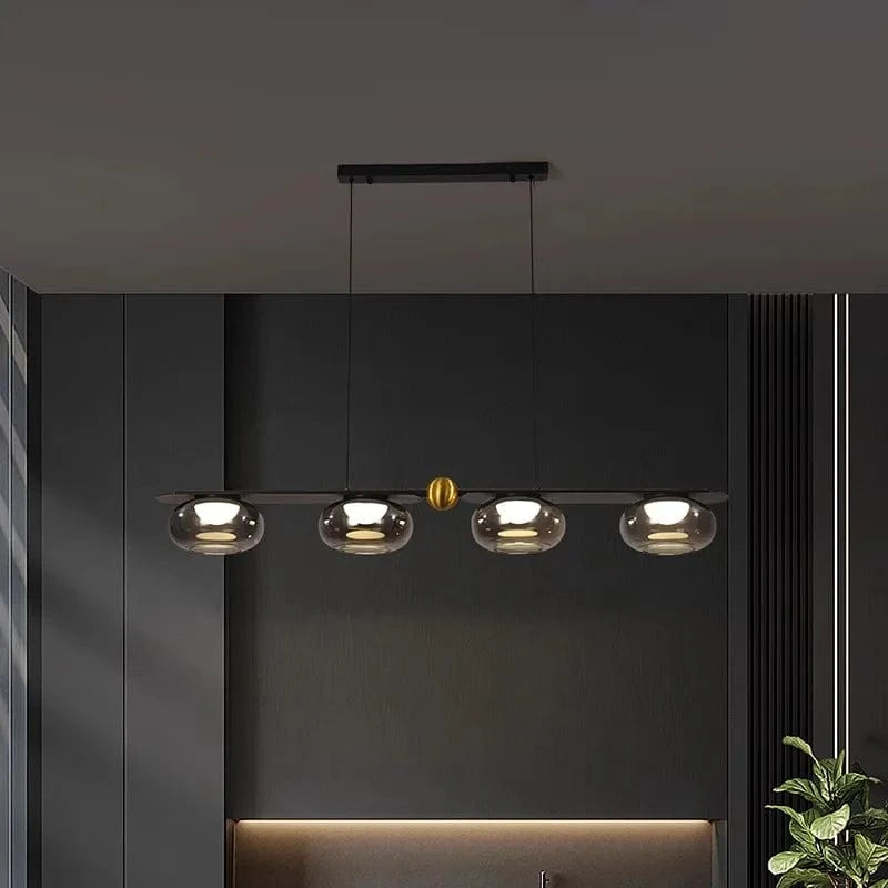 Lustre nordique en suspension : éclairage intérieur salon | Marco Lucetti