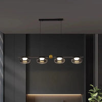 Lustre nordique en suspension : éclairage intérieur salon | Marco Lucetti