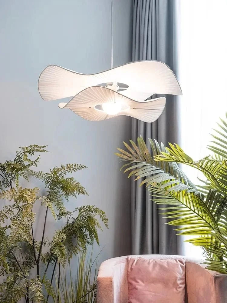 Lustre Nordique en Tissu avec LED pour Décoration Maison - Modèle Fleur | Marco Lucetti