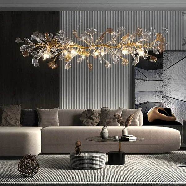 Lustre Nordique en Verre Émaillé : Suspension Luxueuse pour Hôtel, Salon et Chambre | Marco Lucetti