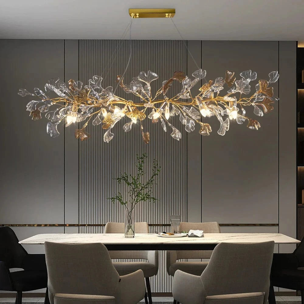 Lustre Nordique en Verre Émaillé : Suspension Luxueuse pour Hôtel, Salon et Chambre | Marco Lucetti