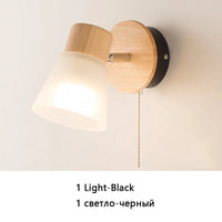 Lustre Nordique en Verre et Bois - Collection Scandinave | Marco Lucetti