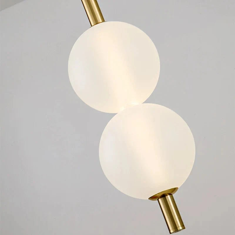 Lustre Nordique en Verre et Métal avec Cordon Réglable pour Diverses Utilisations | Marco Lucetti