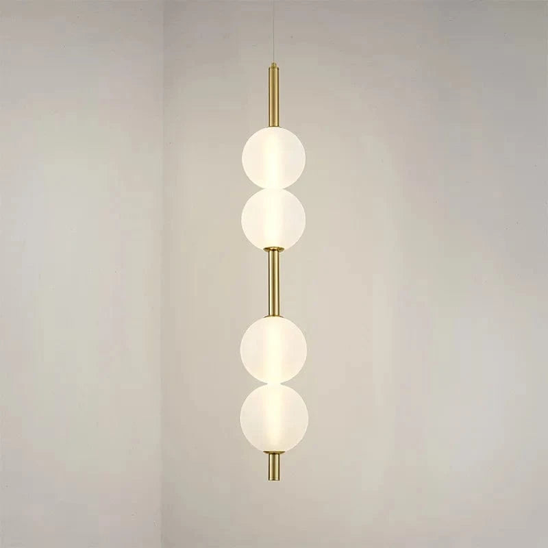 Lustre Nordique en Verre et Métal avec Cordon Réglable pour Diverses Utilisations | Marco Lucetti