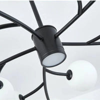 Lustre Nordique en Verre LED pour une Décoration de Cuisine Moderne | Marco Lucetti