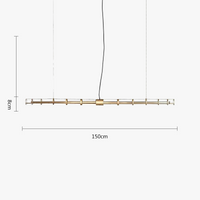 Lustre Nordique en Verre Moderne - Nordic Glass Design