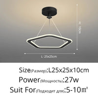 Lustre Nordique Épuré pour Balcon Bar Restaurant LED | Marco Lucetti