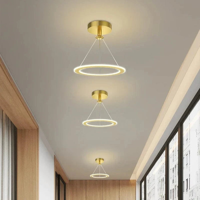 Lustre Nordique Épuré pour Balcon Bar Restaurant LED | Marco Lucetti