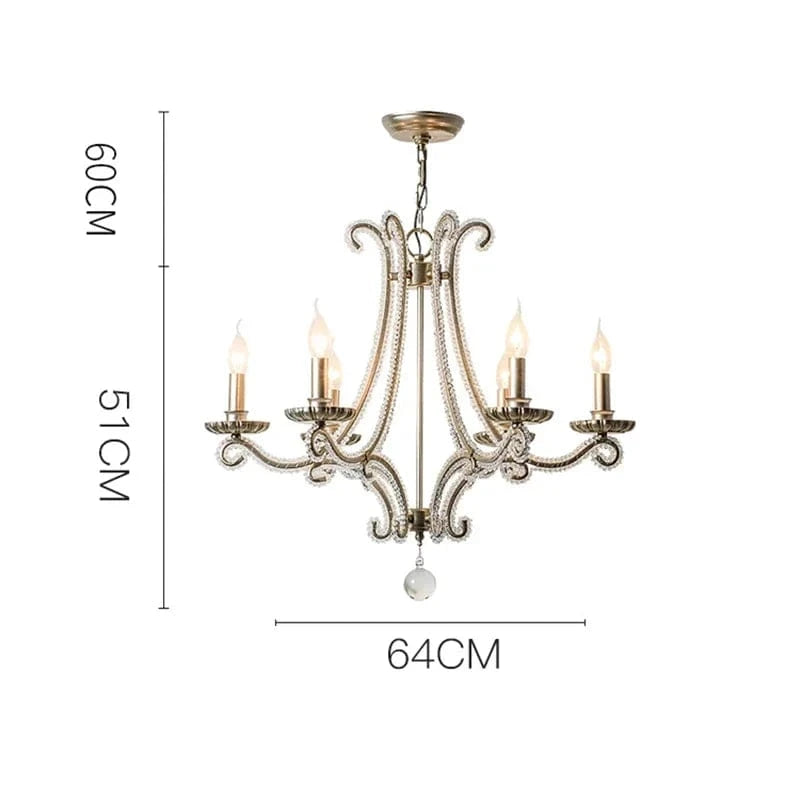 Lustre Nordique : Lampes Suspendues Intérieures de Décoration | Marco Lucetti 6 têtes / Blanc chaud