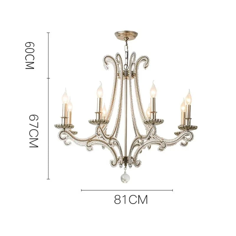 Lustre Nordique : Lampes Suspendues Intérieures de Décoration | Marco Lucetti 8 têtes / Blanc chaud