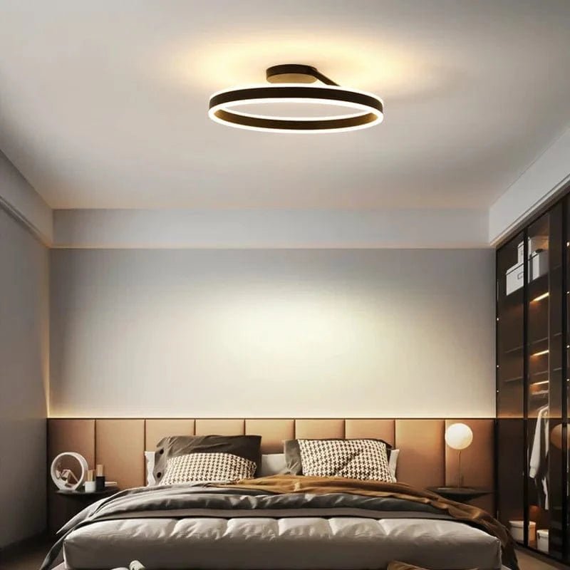 Lustre nordique LED anneau réglable pour suspension lumineuse décoratif. | Marco Lucetti