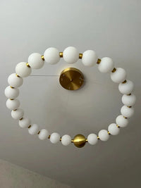 Lustre nordique LED "Cercle d'Or" pour Salle à Manger Salon Chambre | Marco Lucetti