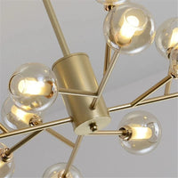 Lustre Nordique LED - Collection Boule de Verre Moléculaire | Marco Lucetti