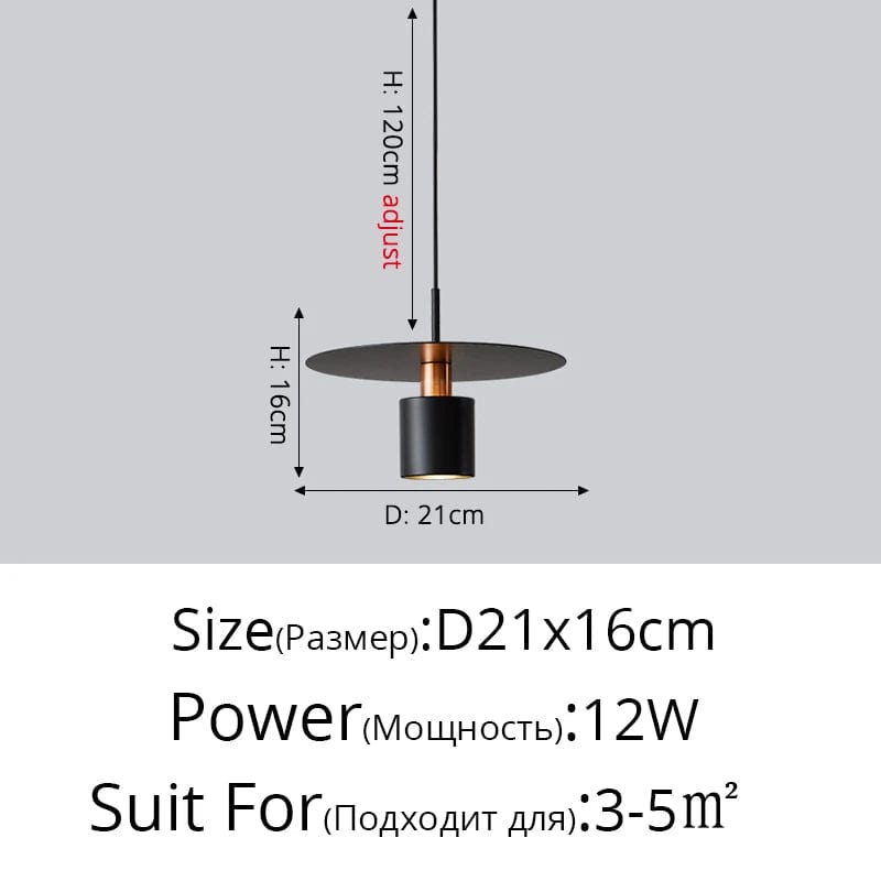 Lustre Nordique LED Créatif pour Restaurants et Centres Commerciaux | Marco Lucetti
