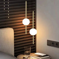 Lustre Nordique LED en Boule de Verre pour Chambre ou Restaurant | Marco Lucetti