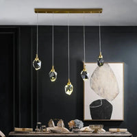 Lustre Nordique LED en Cristal pour Décoration Intérieure - Élégance Scandinave | Marco Lucetti
