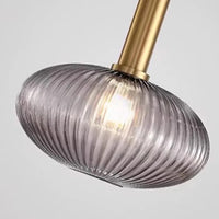 Lustre Nordique LED en Verre Suspendu pour Restaurant - Design Épuré | Marco Lucetti