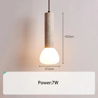 Lustre Nordique LED : Petite Lumière Longue Ligne Scandinave | Marco Lucetti 7W / 3000K