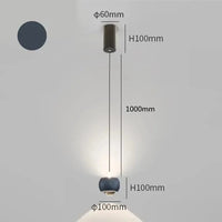 Lustre Nordique LED pour Hôtel Bar Restaurant Chambre Canapé TV | Marco Lucetti Gris foncé / Blanc froid