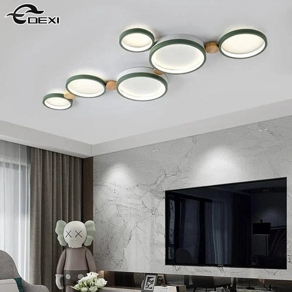 Lustre Nordique LED pour Salon, Café et Vestiaire - Éclairage Élégant | Marco Lucetti