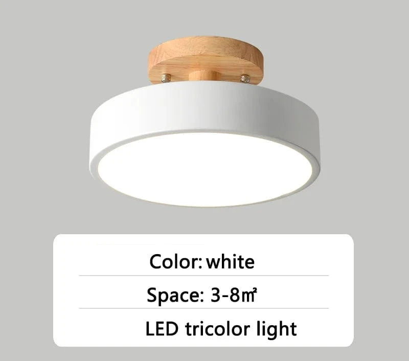 Lustre Nordique LED pour Salon, Café et Vestiaire - Éclairage Élégant | Marco Lucetti 23CM Blanc