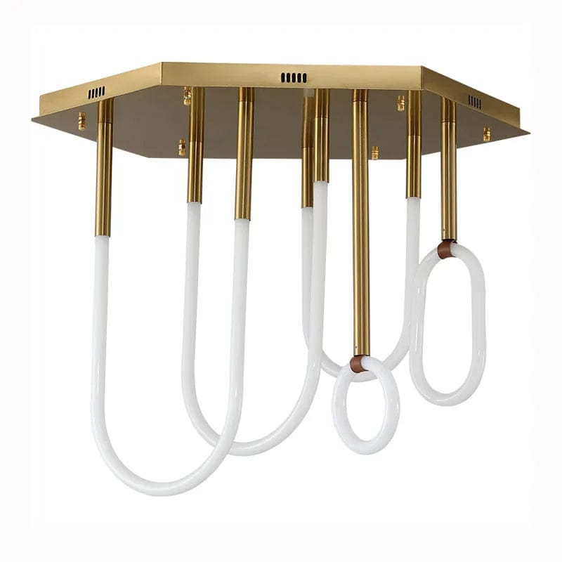 Lustre Nordique Ligne Combinée Lumière Moderne Dimmable LED | Marco Lucetti