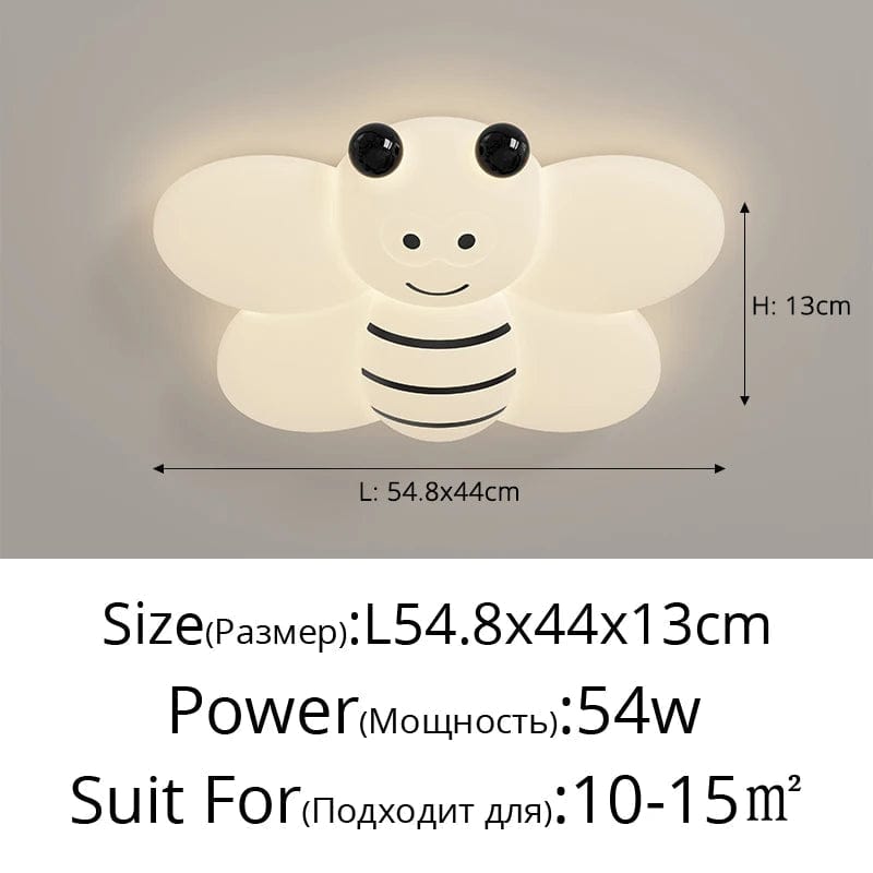 Lustre nordique lumière abeille pour enfants - Collection Dessin Animé | Marco Lucetti