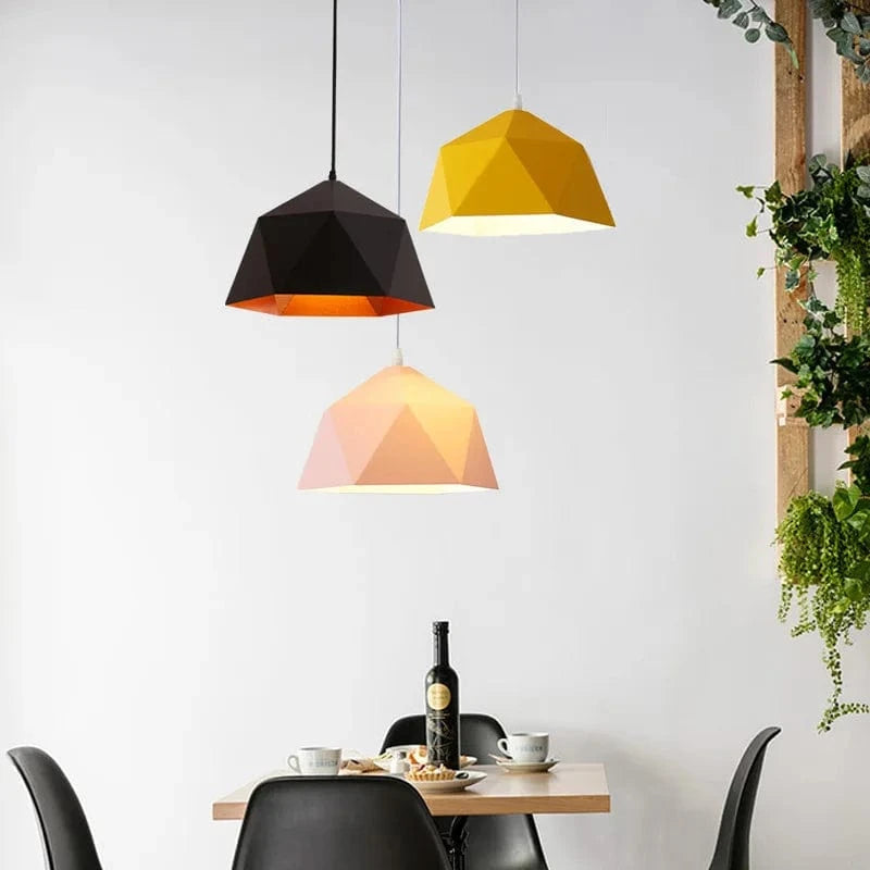 Lustre Nordique Macaron Géométrique LED Suspendu décoratif | Marco Lucetti