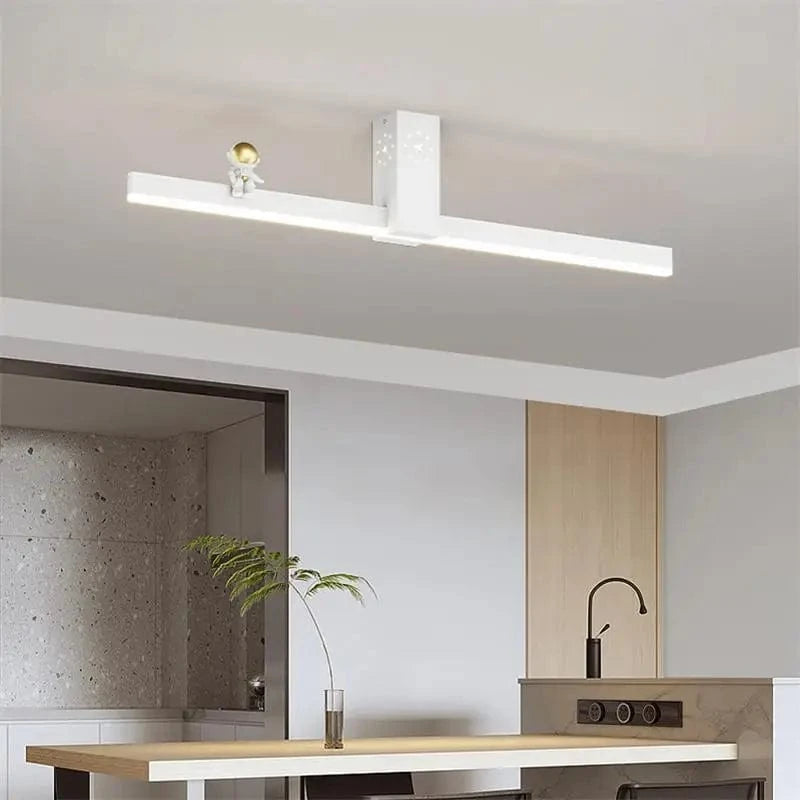 Lustre Nordique Minimaliste Bande LED Créative et Personnalisée | Marco Lucetti